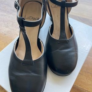 LaDuca Teresa Black Dance Heel 9w 37.5 W